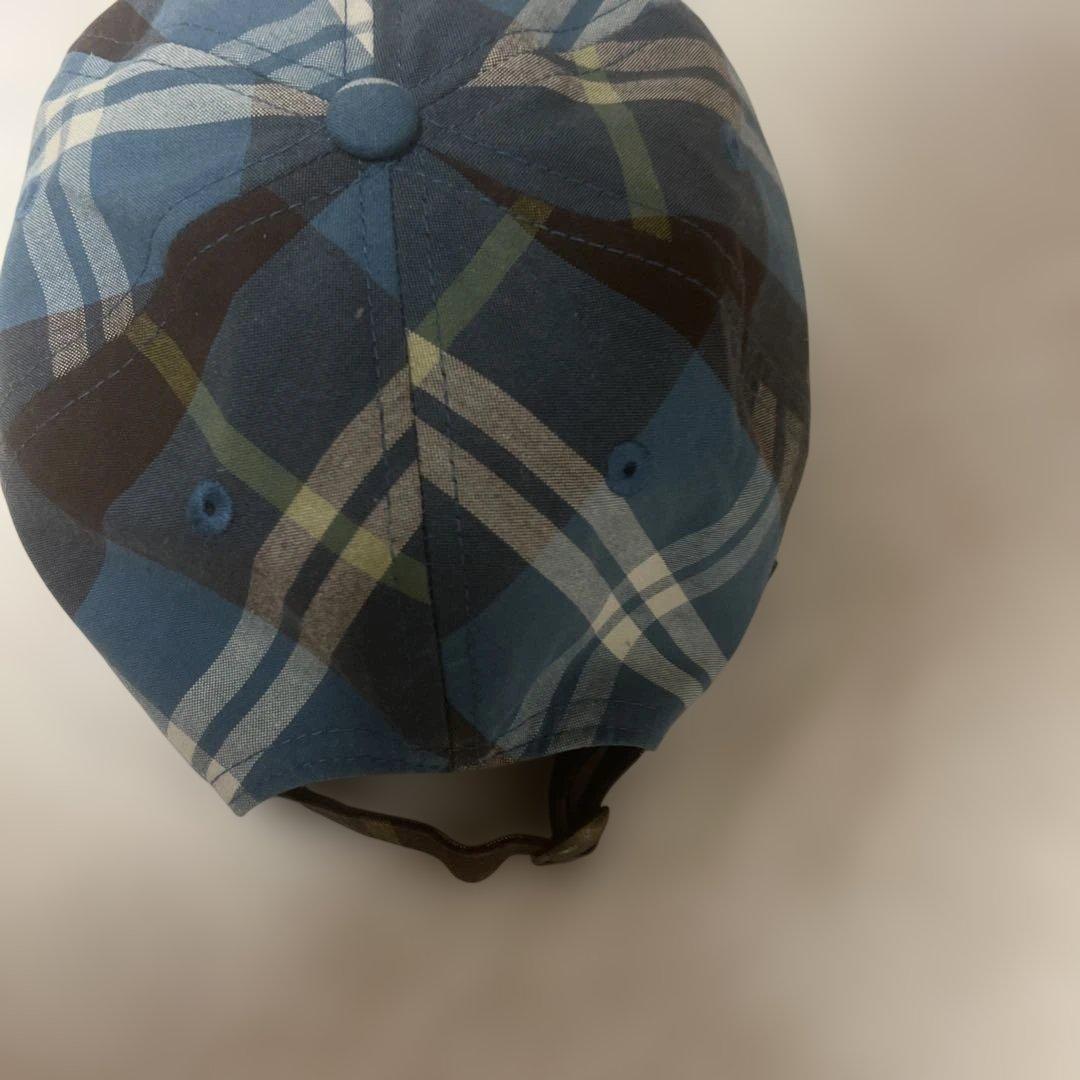 Stussy チェック柄キャップ（希少） - メルカリ