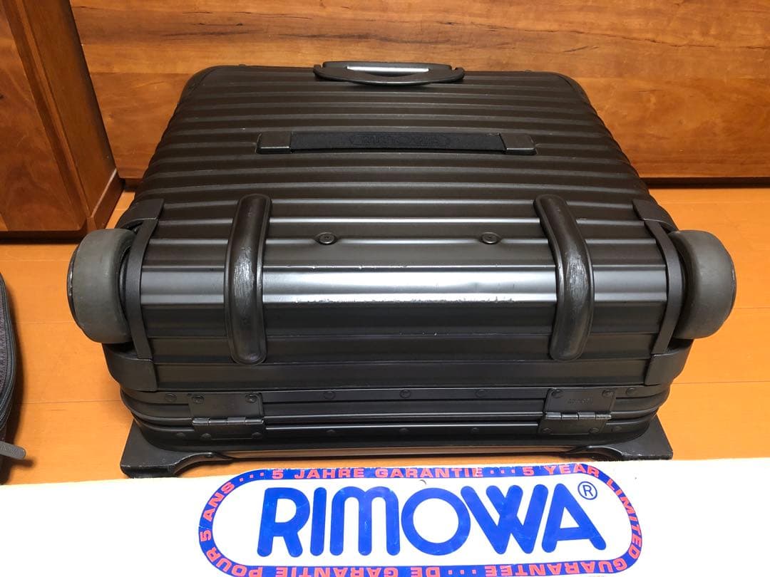 ☆美品☆RIMOWA リモワ　ステルス　ビジネストロリー2輪　　23L-28L