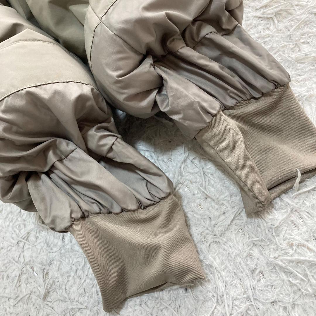 17211✨アディダス イシェルター ロングダウンジャケット フード ロゴ