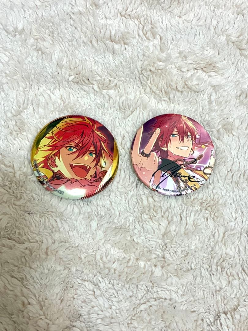 あんスタ 天城燐音 缶バッジ 2点セット（サイン入り・シャッフル