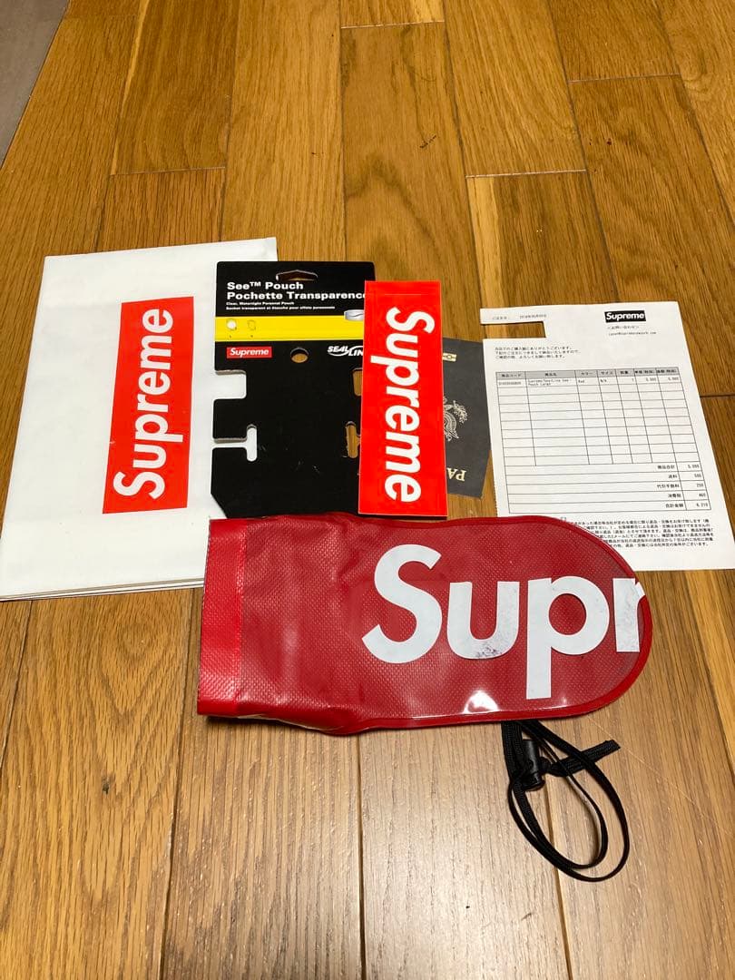 SUPREME18SS SealLine See Pouch small - メルカリ