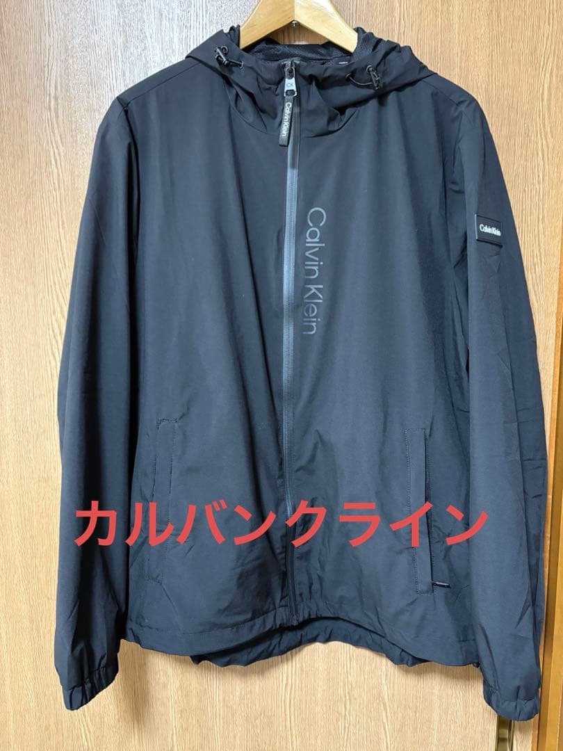 カルバンクライン メンズ ウィンドブレーカー M ブラック - メルカリ