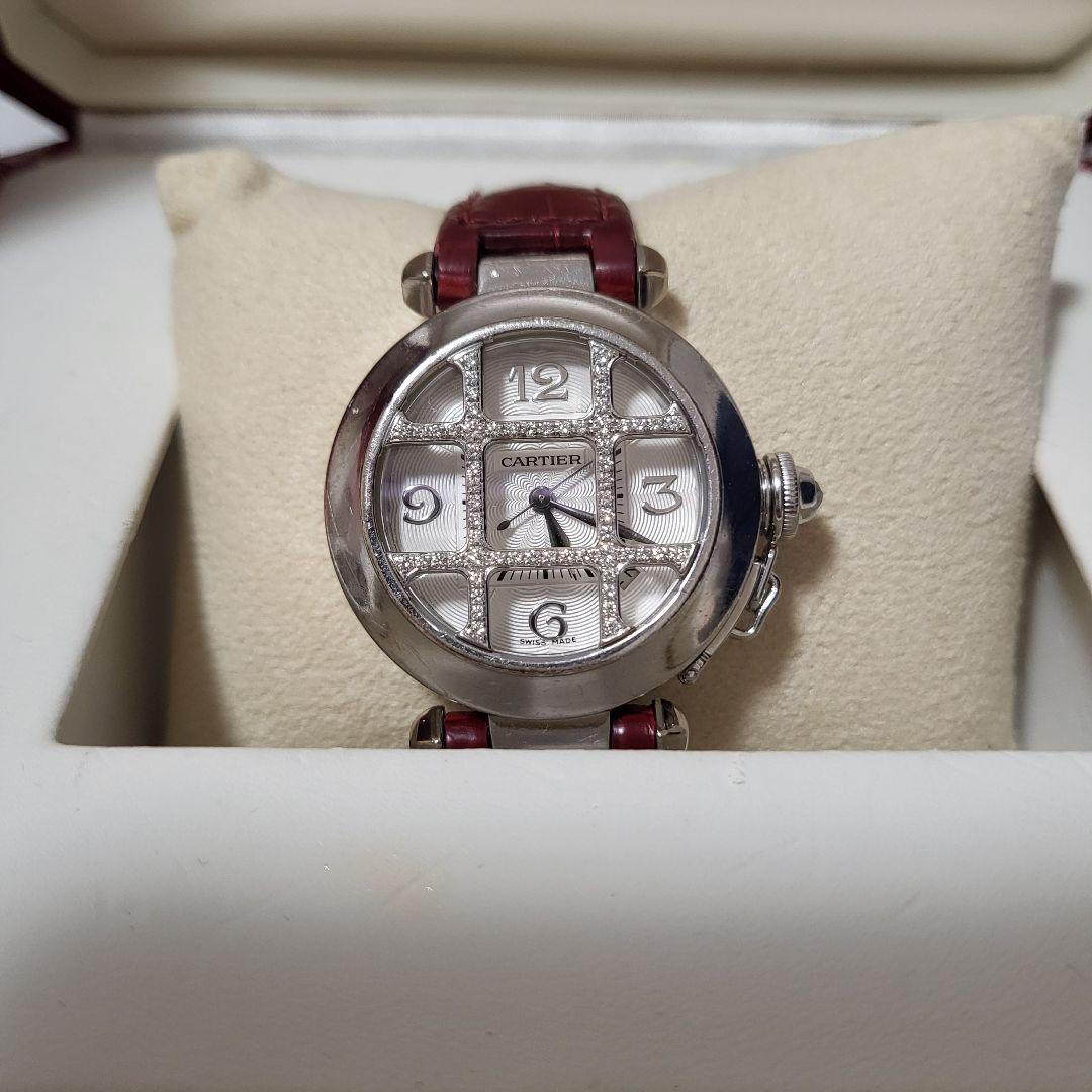 A.S様専用。Cartier オートマチック手巻き時計 パシャ32+領収書 - メルカリ