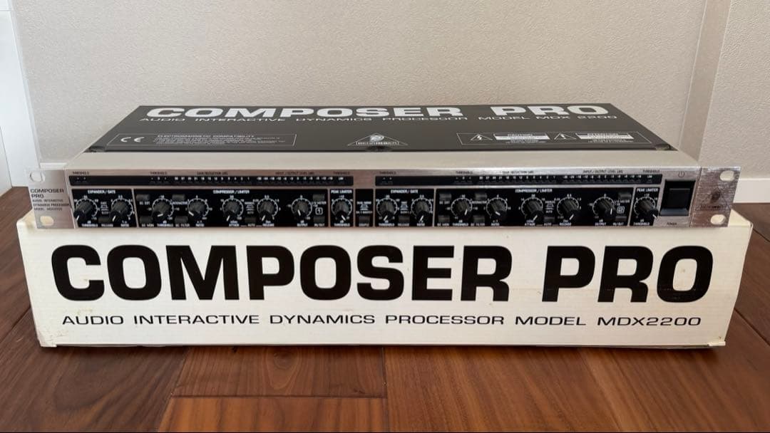 美品 / BEHRINGER Composer Pro MDX 2200 Used Behringer Composer Pro MDX 2200 Rackmount Dynamics Processor