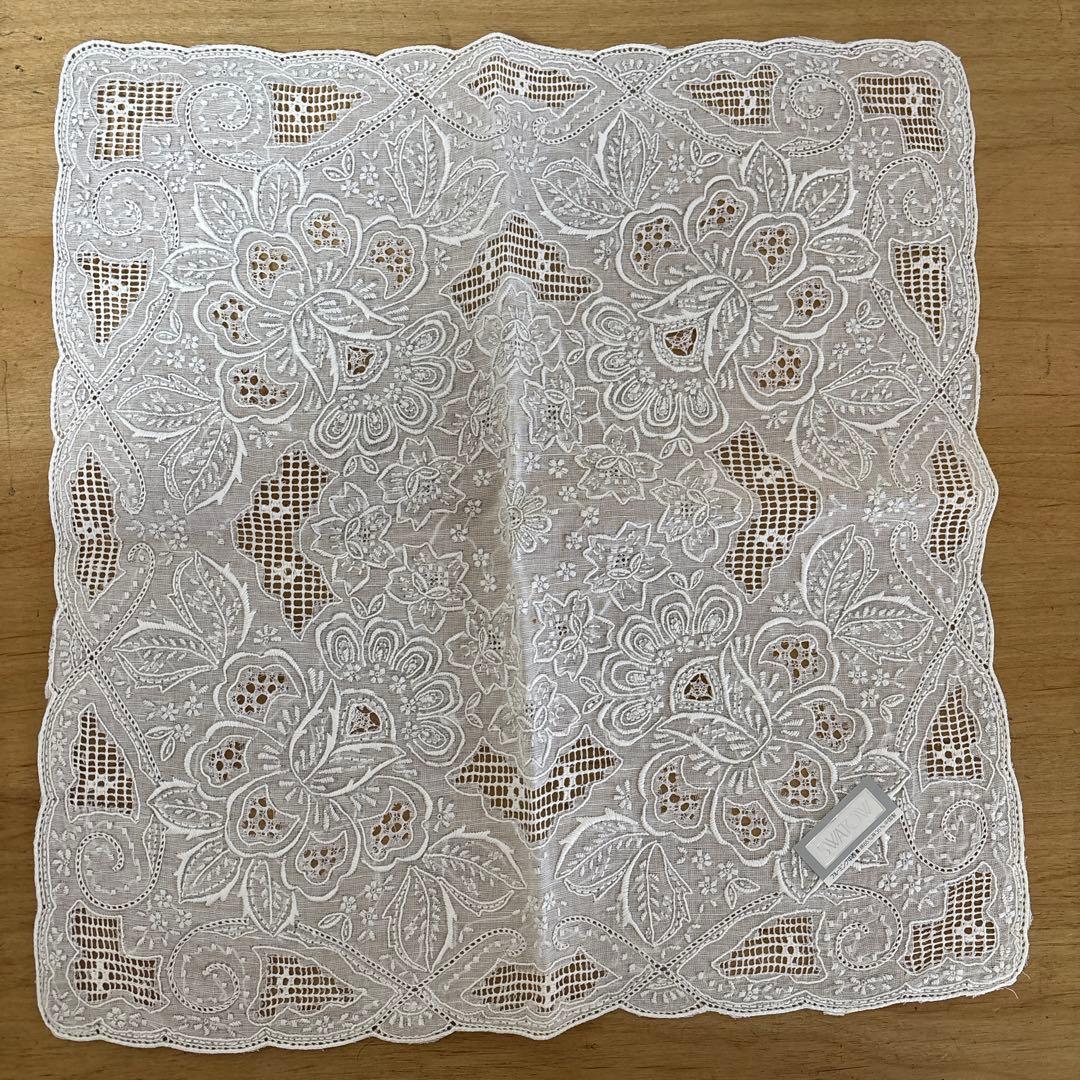 SWATOW スワトウ 刺繍ハンカチ レースハンカチ - メルカリ