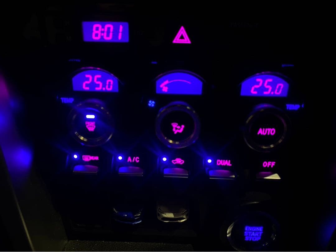 86 zn6 エアコンパネル LED 打ち替え 済み - メルカリ