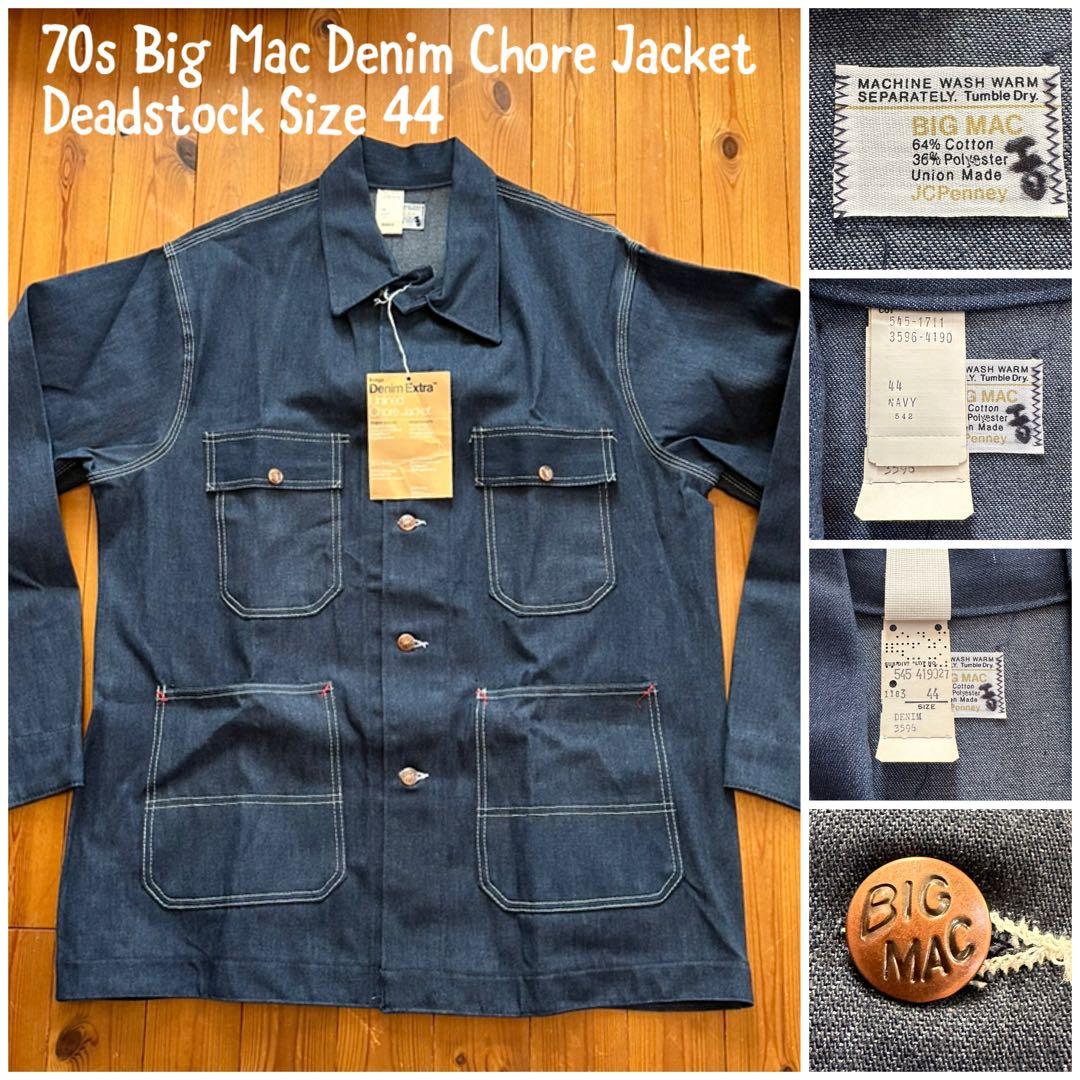 デッドストック】70sビッグマックBIGMACチョアジャケットカバーオール