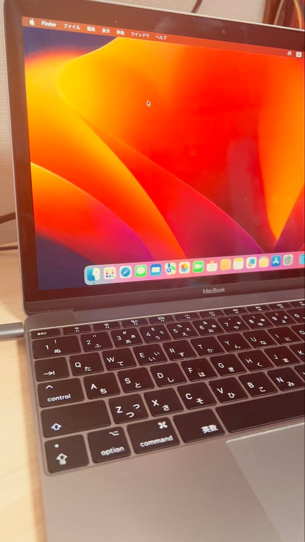 動作化ですがジャンク扱い。MacBook 12インチ 2017 バッテリー