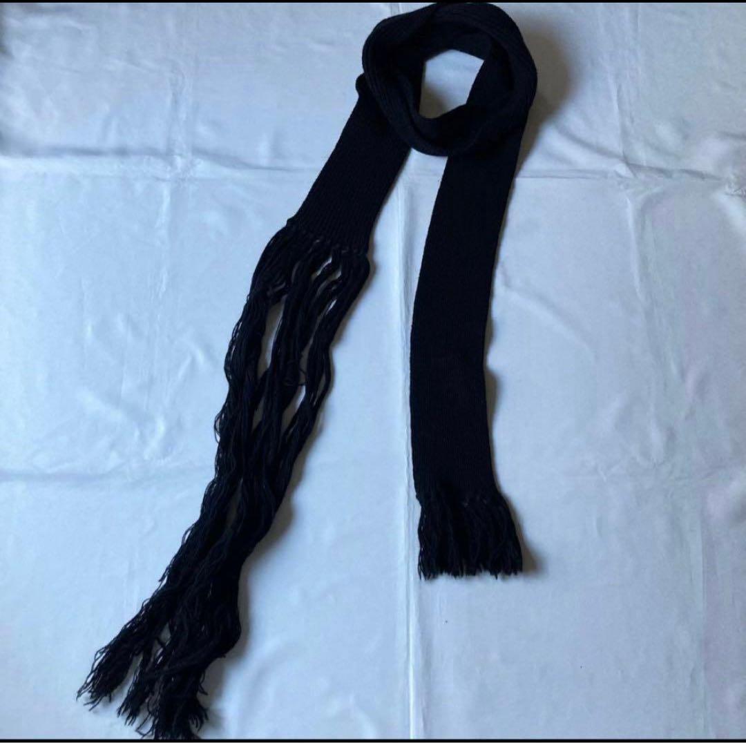 Dior HOMME 04AW ロングマフラーフリンジエディ期 archive - メルカリ