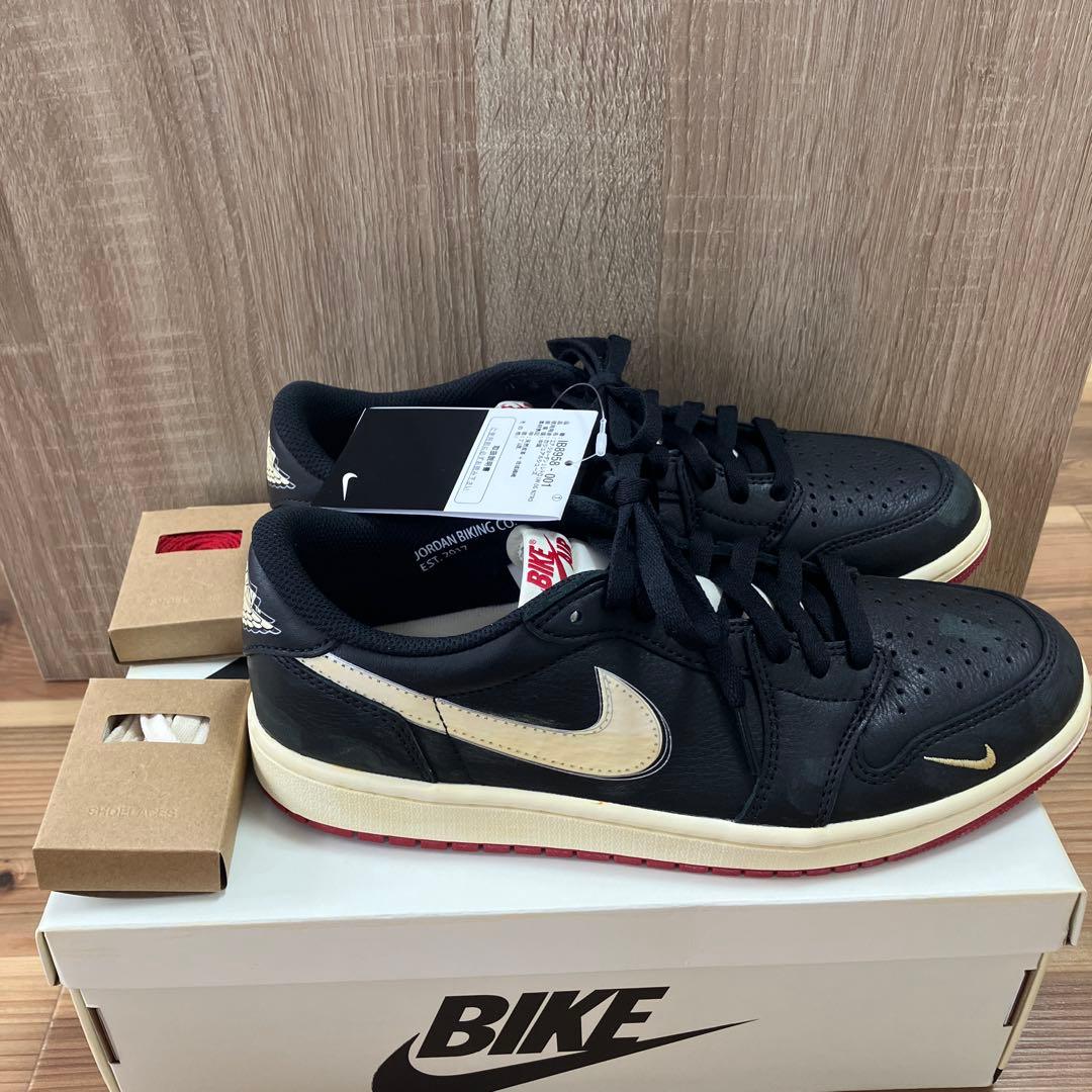 NIKE Air Jordan 1 Low ブラック/クリーム　26.5cm