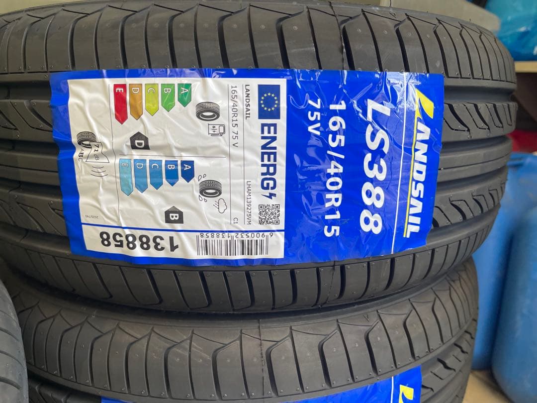 《送料無料‼︎》LANDSAIL LS388 165/40R15 タイヤ　３本