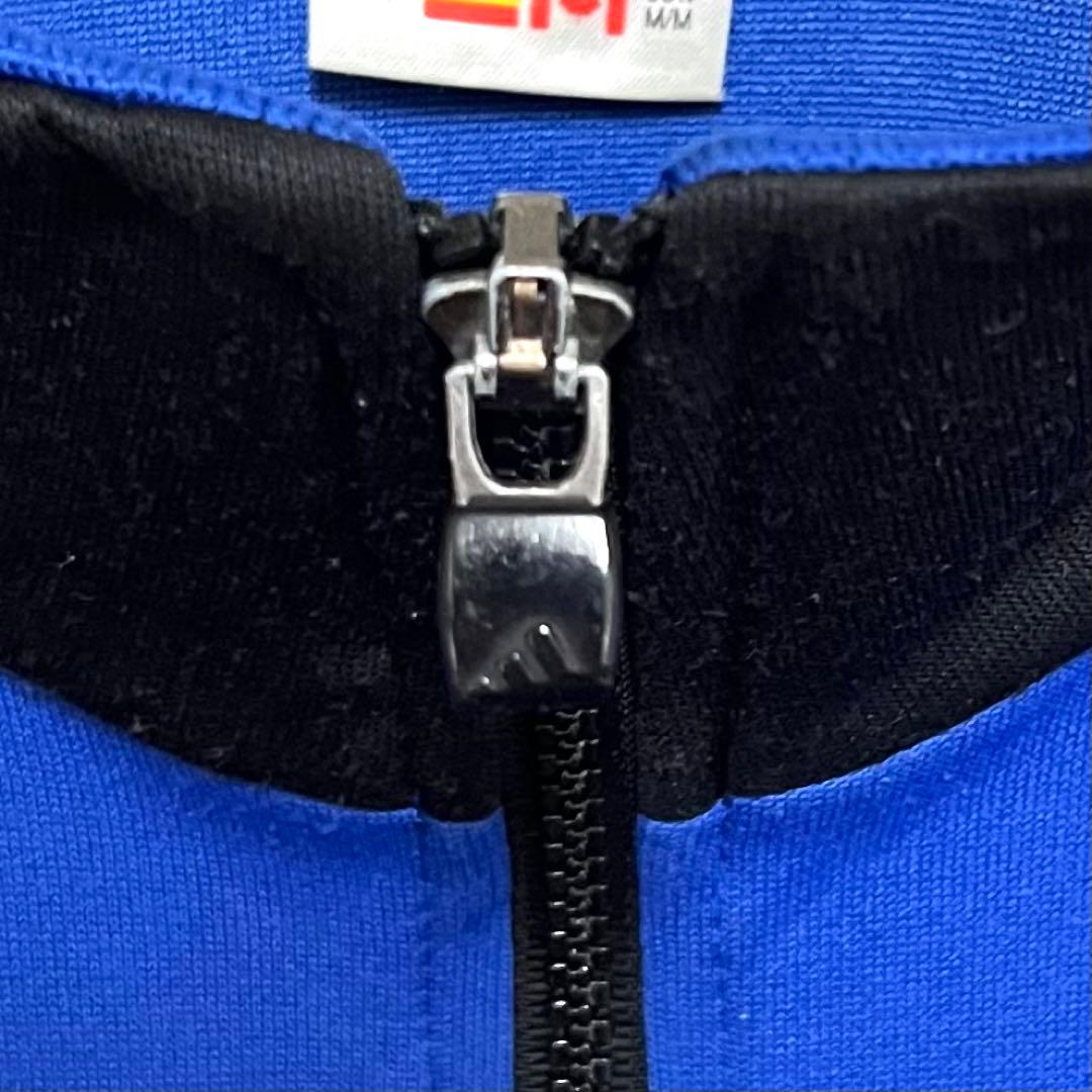 【美品‼️】 90s adidasトラックジャケット あのちゃん L 青 黒 古着