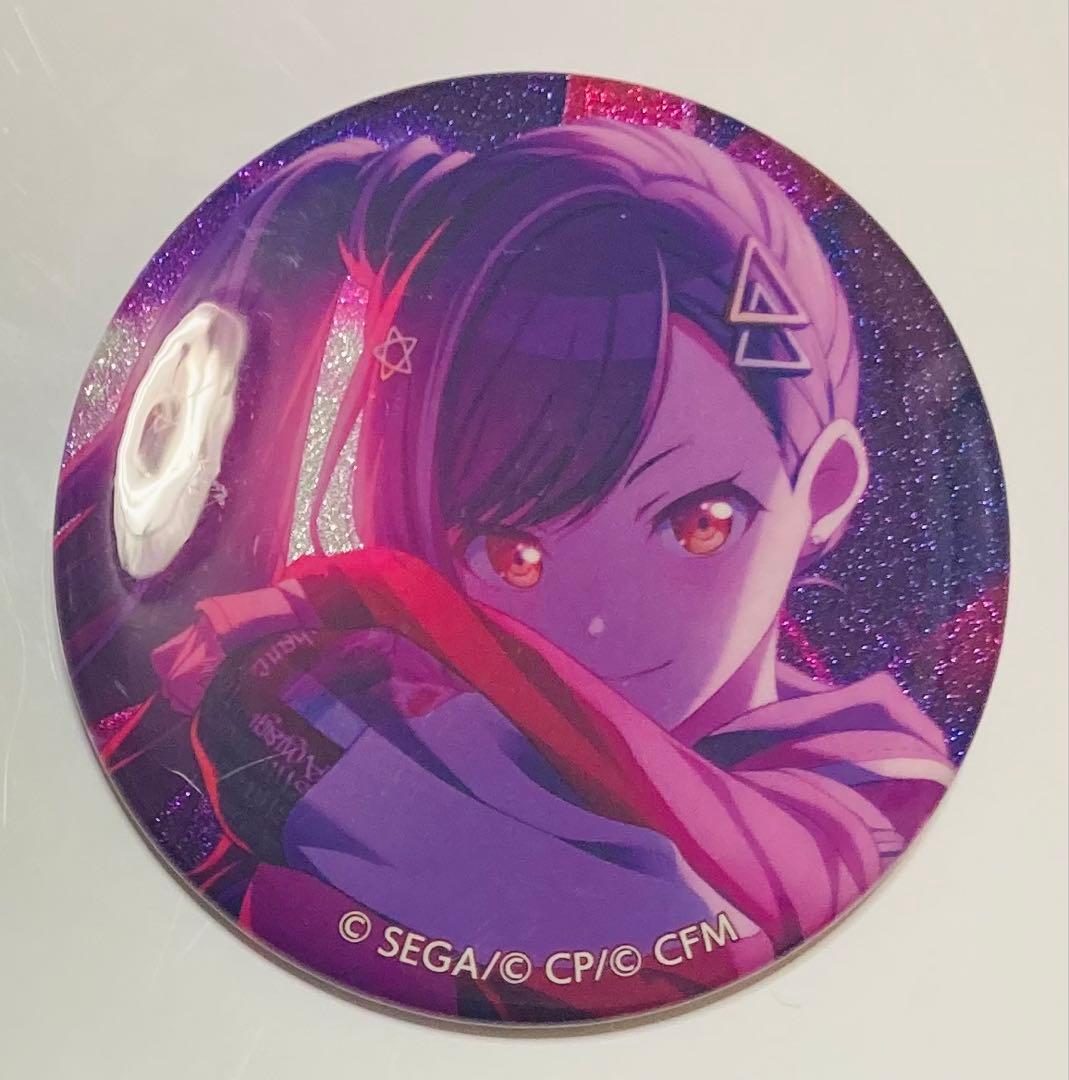 プロジェクトセカイ プロセカ 白石杏 グリッター 缶バッジ - メルカリ