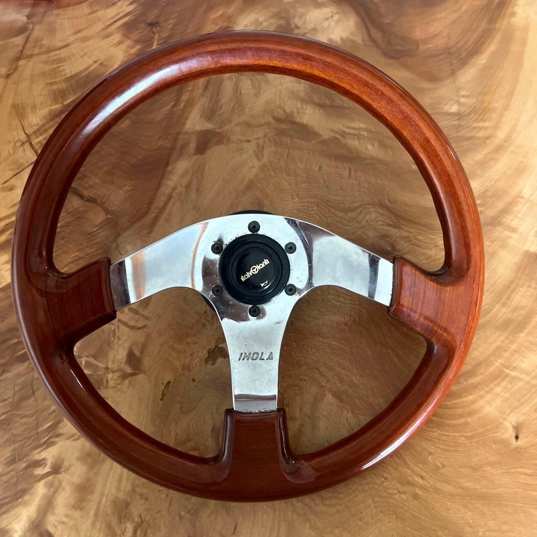 TALVOLANTI IMOLA WOOD イタルボランテ・ウッドステアリング - メルカリ