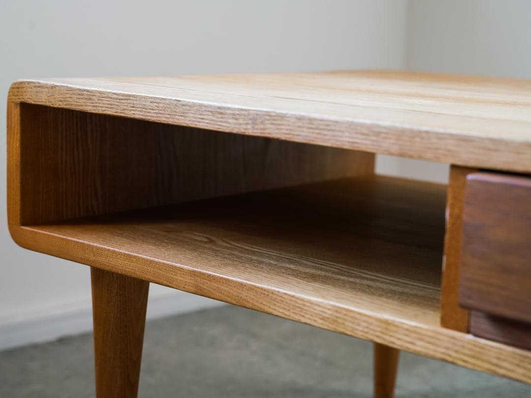 廃盤 ACTUS \"Symphony\" ローテーブル 無垢材 北欧モダン