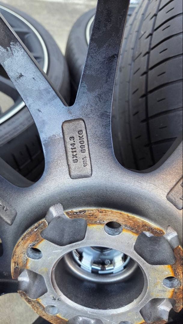 ピーター様専用VOLTECHYPERMZ 19インチ タイヤホイールセット訳あり