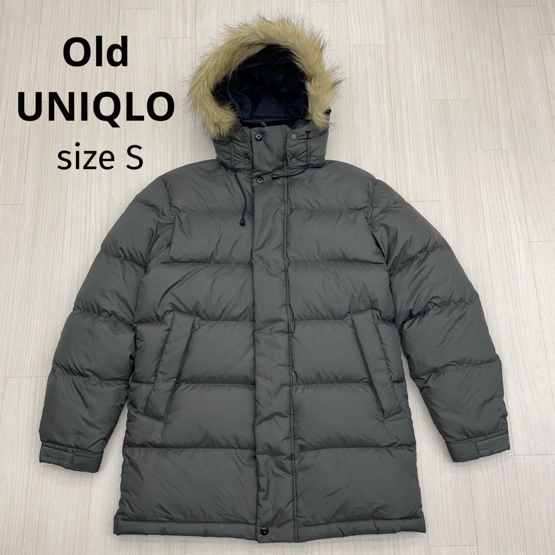 ☆ UNIQLO オールドユニクロ ファーフード ダウンジャケット S - メルカリ