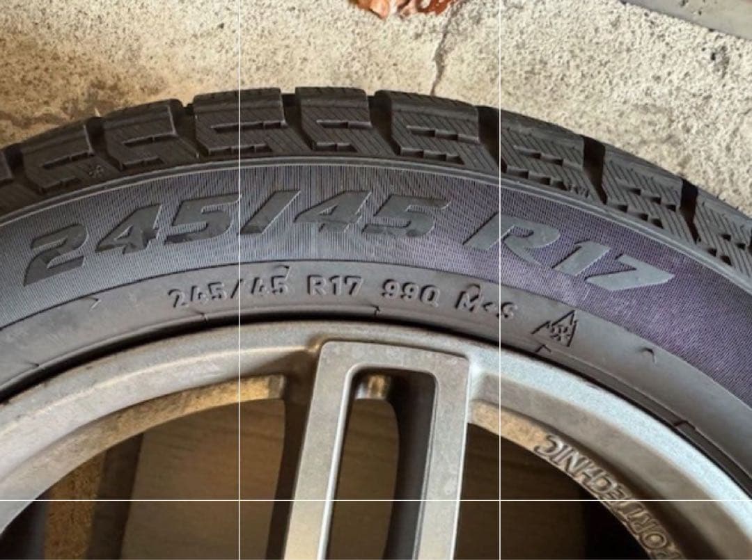 ピレリスタッドレス & SPORTECHNICアルミ4本セットW212 Eクラス - メルカリ