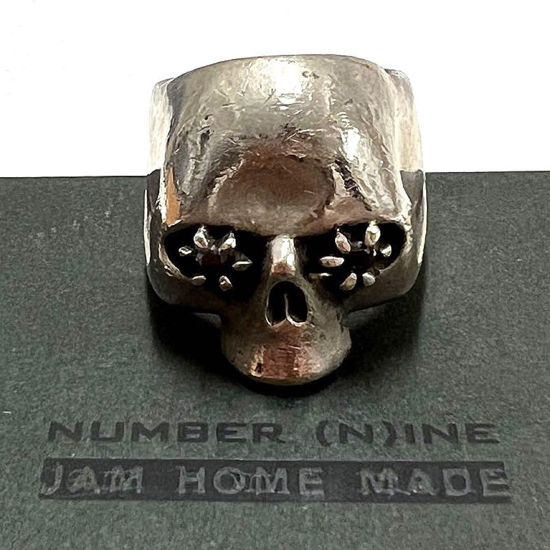 稀少 ナンバーナイン× JAMHOMEMADE スカルリング 21号 - メルカリ