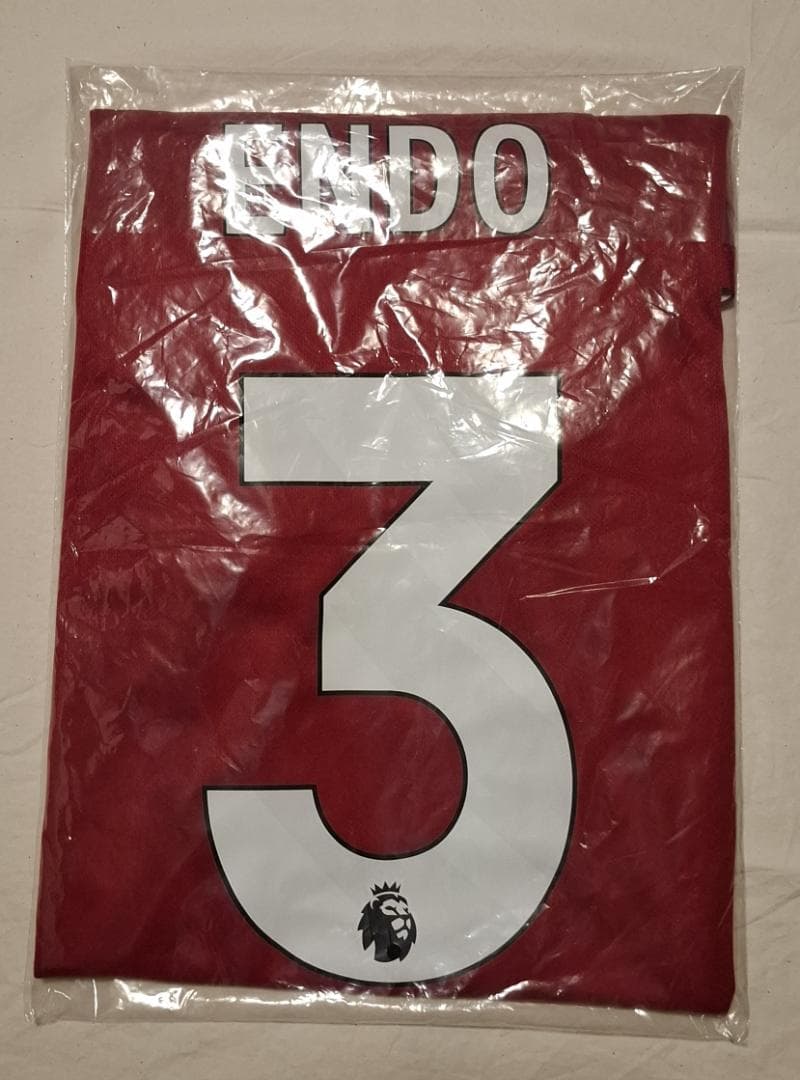 【限界価格】リバプール 25-26 レプリカユニフォーム ホーム 3.遠藤航