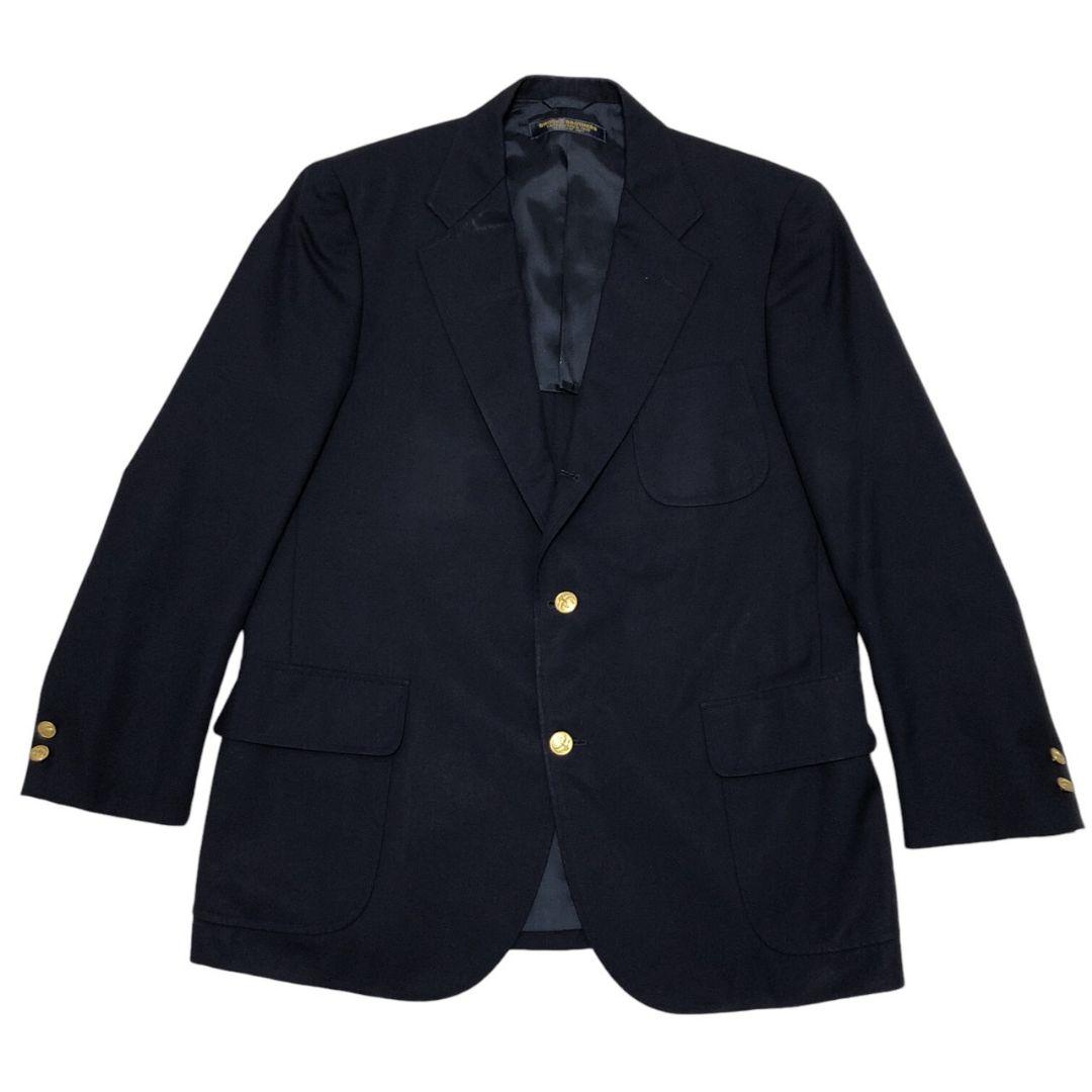 美品】ブルックスブラザーズ 金ボタン 紺ブレ テーラードジャケット