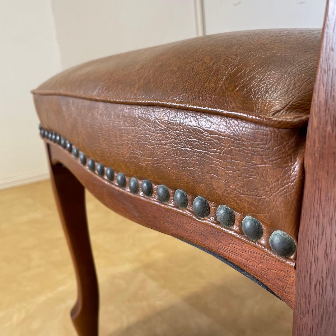 マルニ木工 ベルサイユ チェア④ 猫脚 鋲打ち チェア 椅子 イス