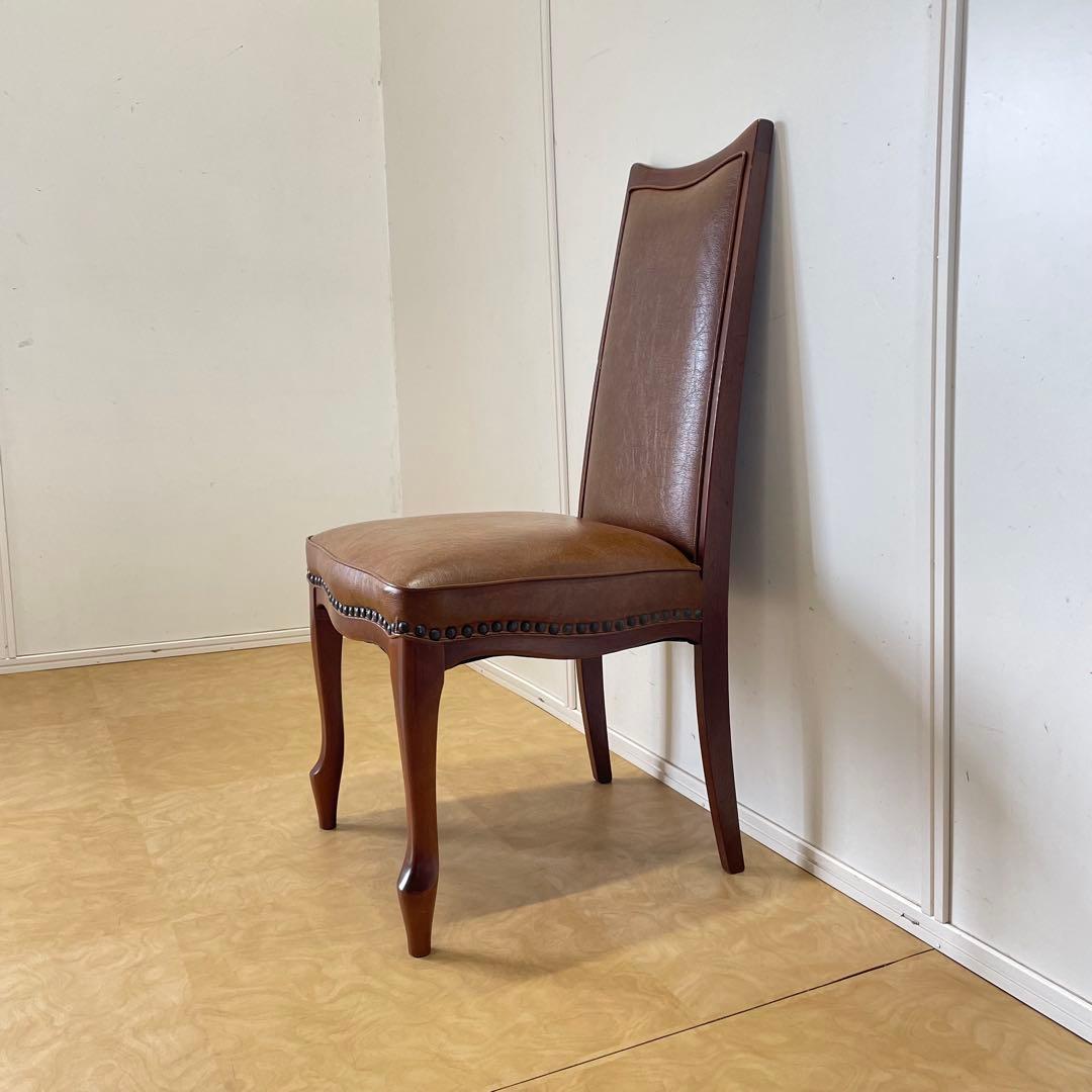 マルニ木工 ベルサイユ チェア④ 猫脚 鋲打ち チェア 椅子 イス