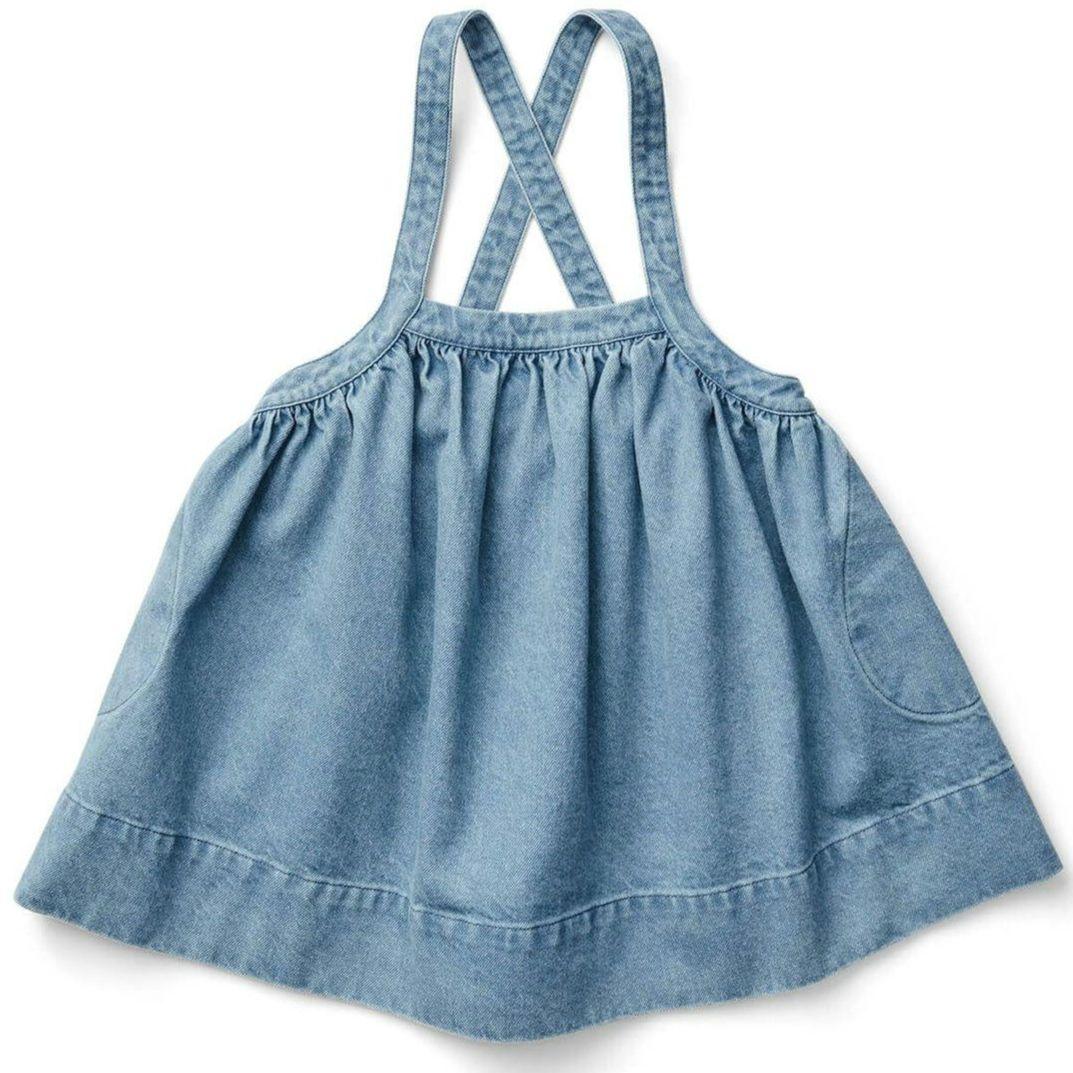 ワンピース soor ploom Eloise pinfore 4y Soor Ploom Eloise Pinafore, Graph Paper — AVION Clothier