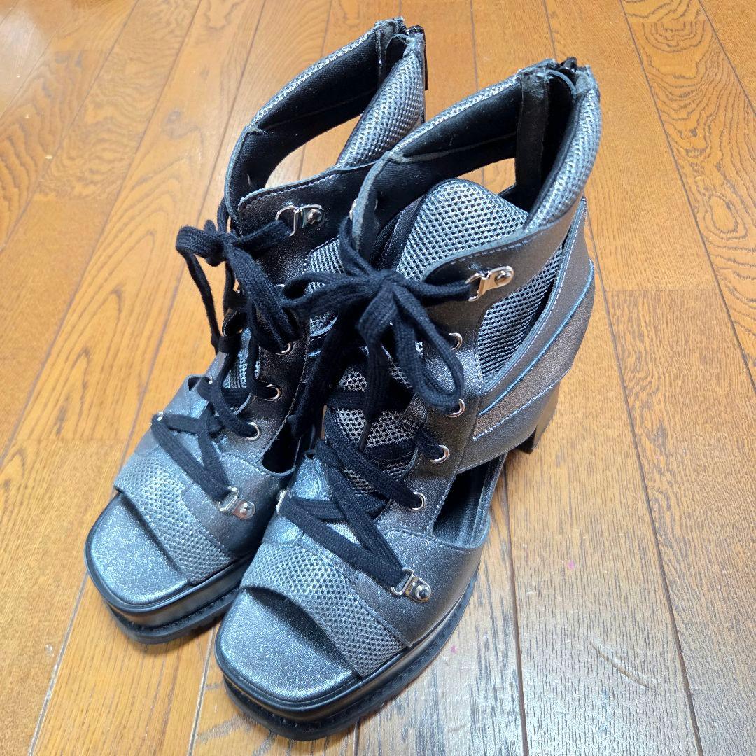 スニーカーチャンキーブーサン(シルバー) 楽天市場】スニーカーチャンキーブーサン HARE ハレ シューズ・靴