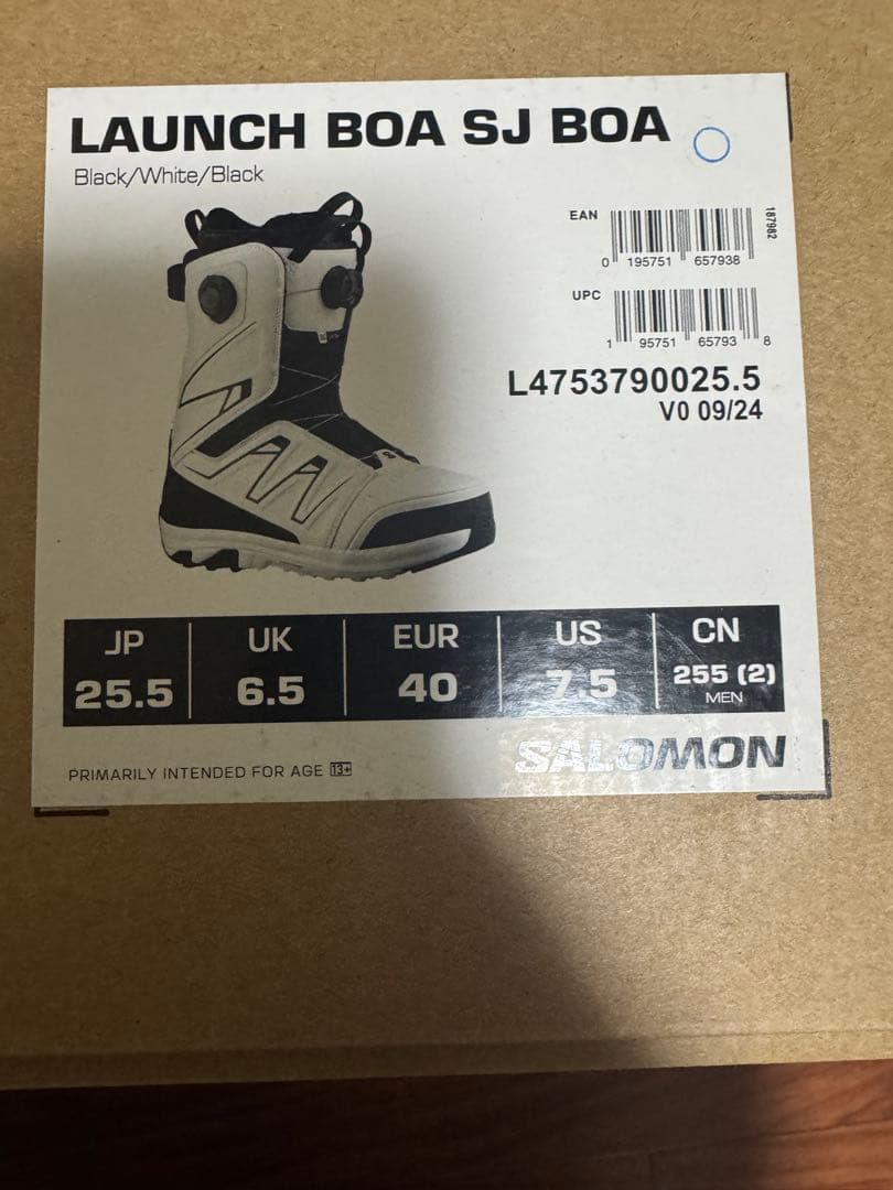 スノーボード SALOMON LAUNCH BOA SJ BOA 25.5cm