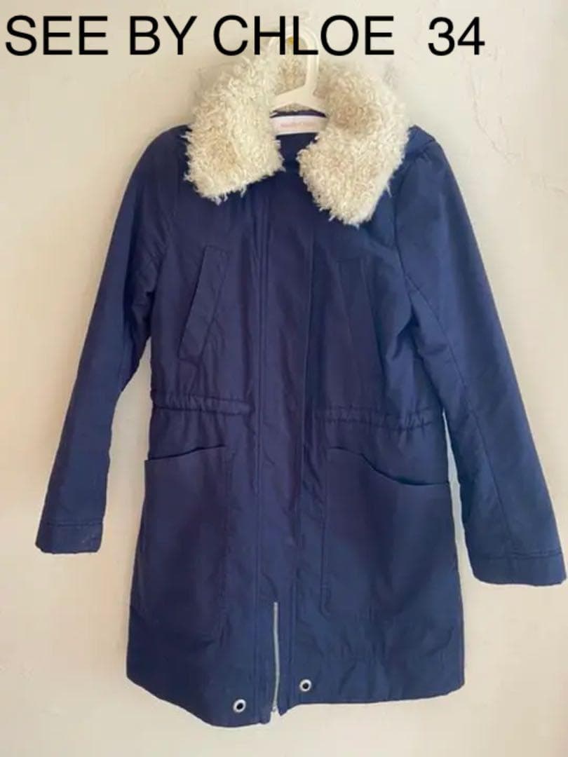 SEE BY CHLOE シーバイクロエ モッズコート ボア サイズ34 Look 34 - Chloé