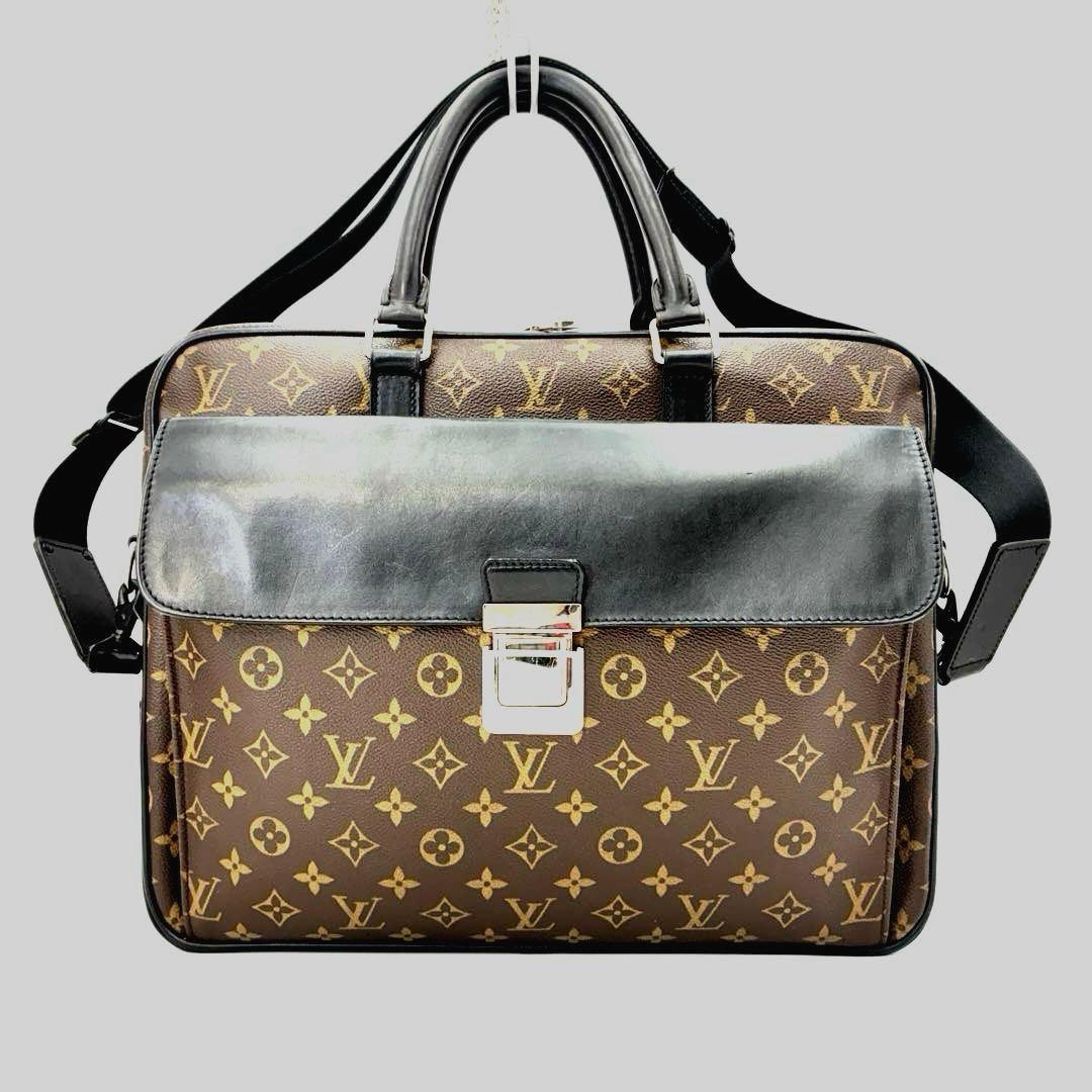 ルイヴィトン M56719 モノグラムマカサー 2WAY ビジネスバッグ - メルカリ