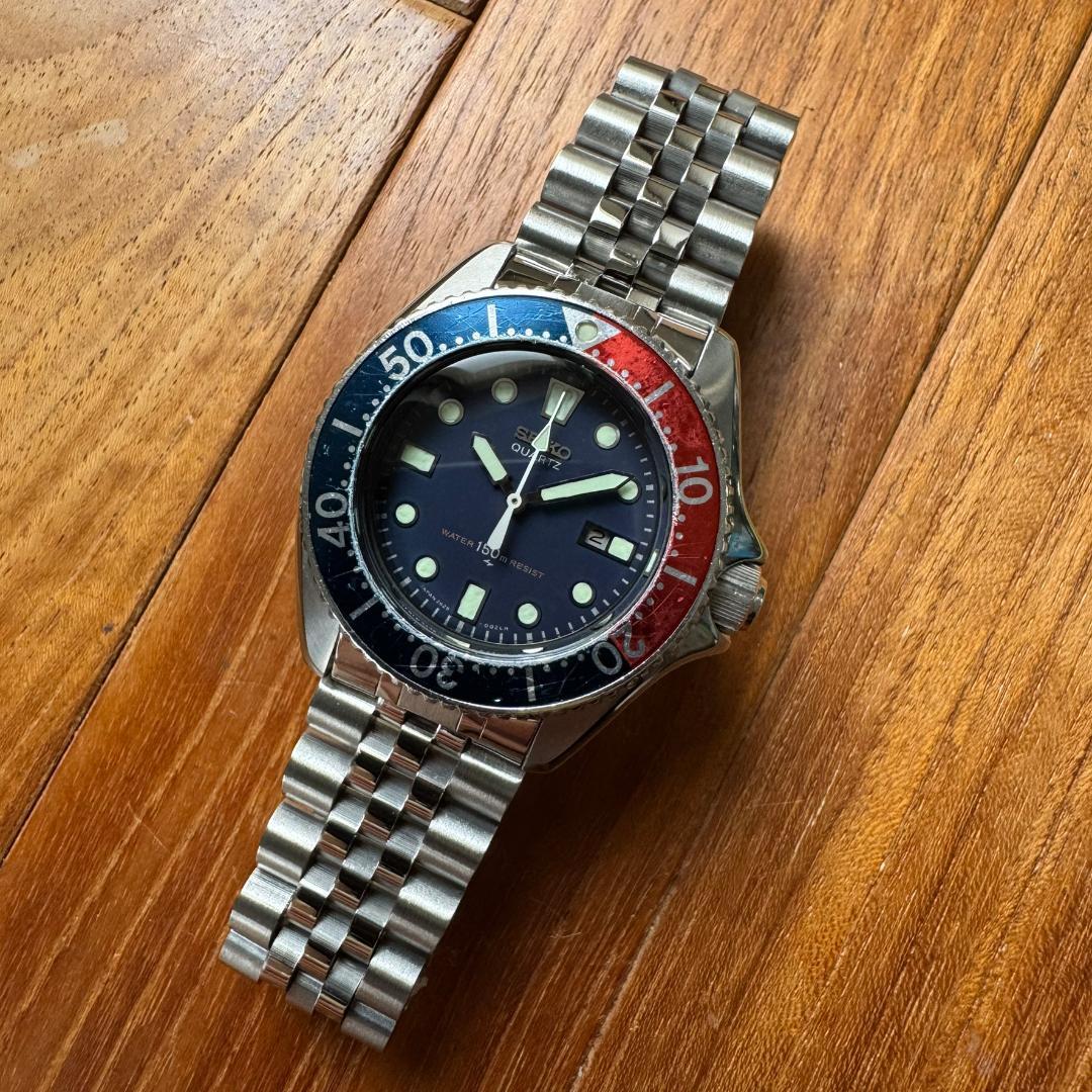 SEIKO 2625-001B セイコー レトロ 貴重 ダイバーズ ペプシ 美品 - メルカリ
