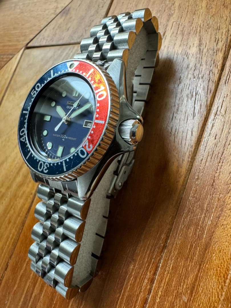 SEIKO 2625-001B セイコー レトロ 貴重 ダイバーズ ペプシ 美品 - メルカリ