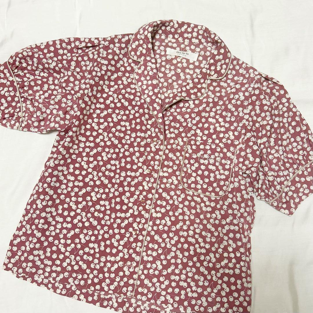 新品❤︎Herlipto Cherry Pattern PJ Set チェリー - メルカリ