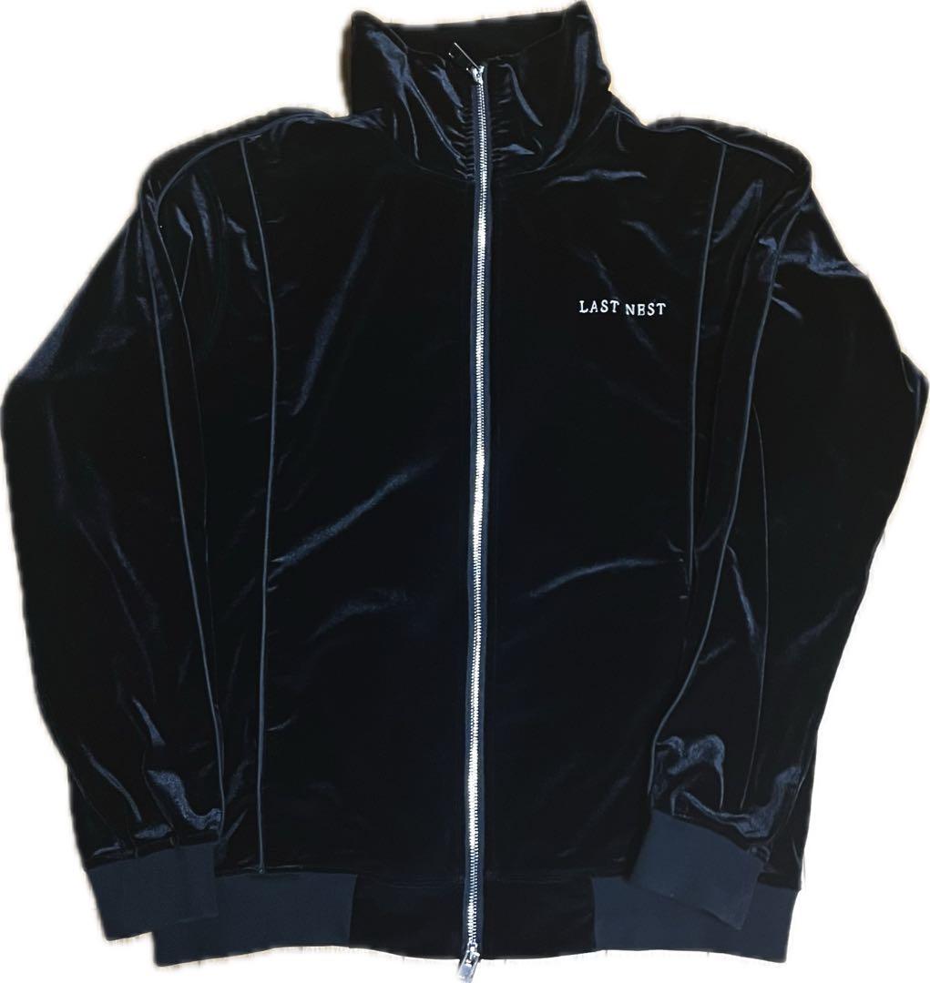 LAST NEST ベロア ジャケット ブラック Lサイズ - メルカリ