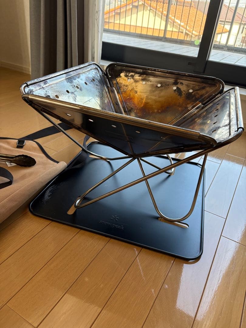 スノーピーク　焚き火台　L スノーピーク焚火台Lを2年愛用してわかった良いとこ・悪いとこをブログ