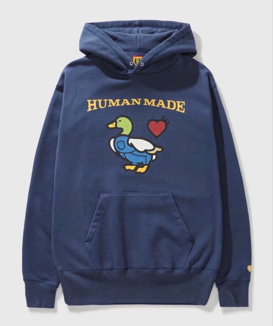 HUMAN MADE DUCK HOODIE パーカー ダック - メルカリ