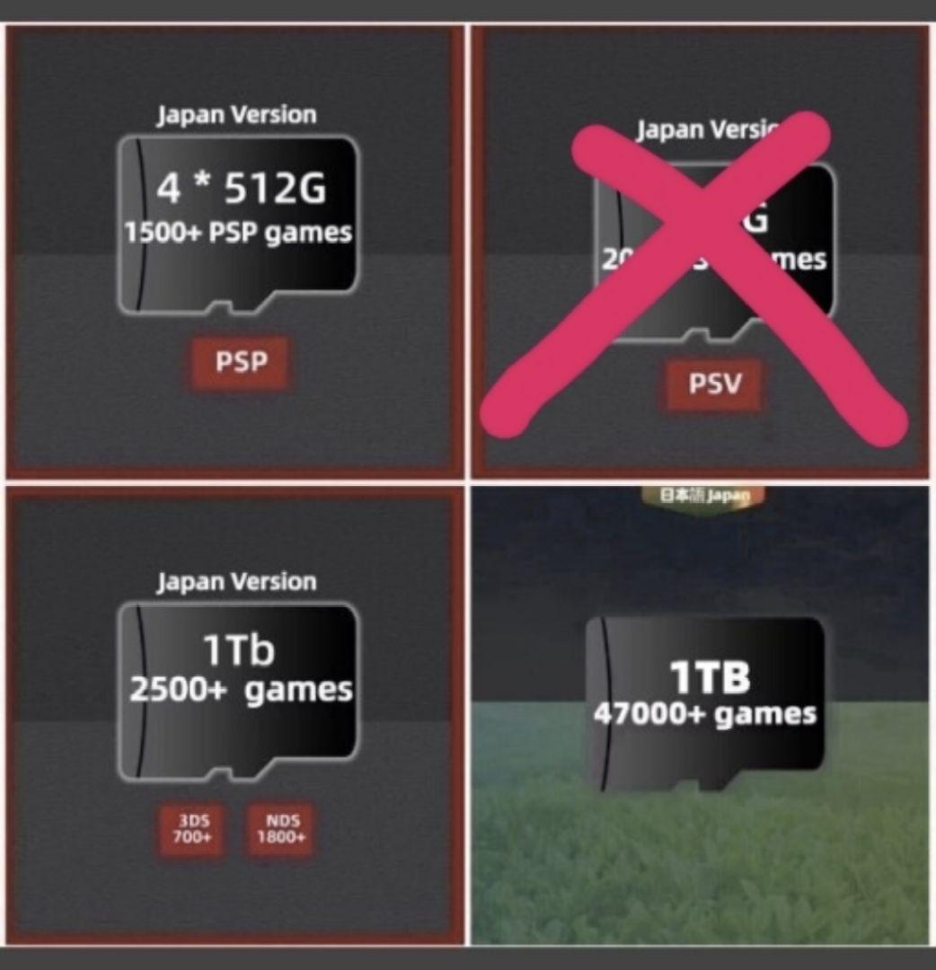 超特価Anbernic RG556 日本語 ハンドヘルドゲーム外付けHDD8TB - メルカリ