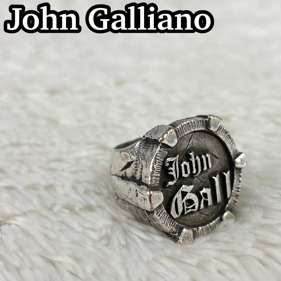 希少 ジョンガリアーノ リング 指輪 約14号 アクセサリー メンズ