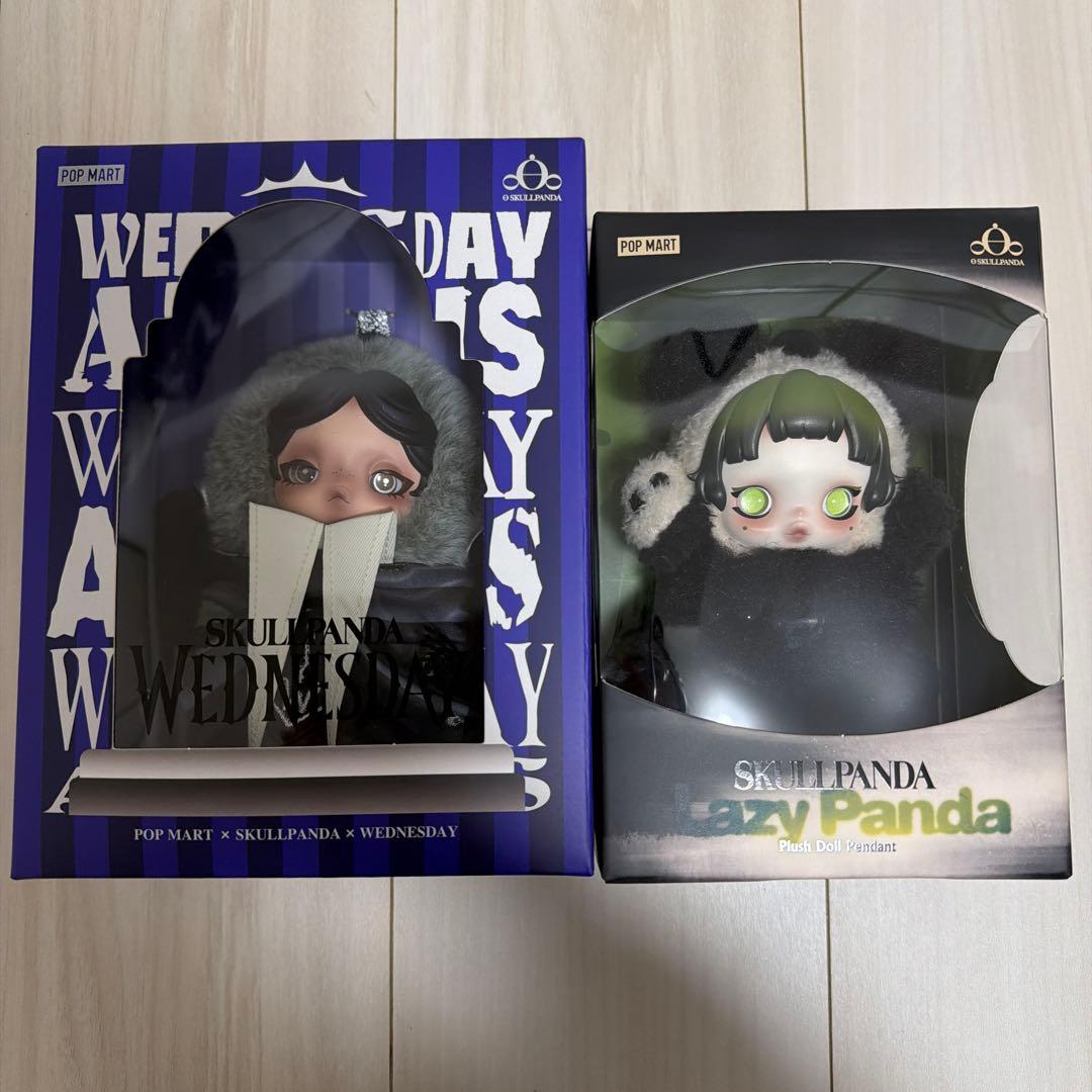 即日発送 スカルパンダ WEDNESDAY & Lazy panda - メルカリ