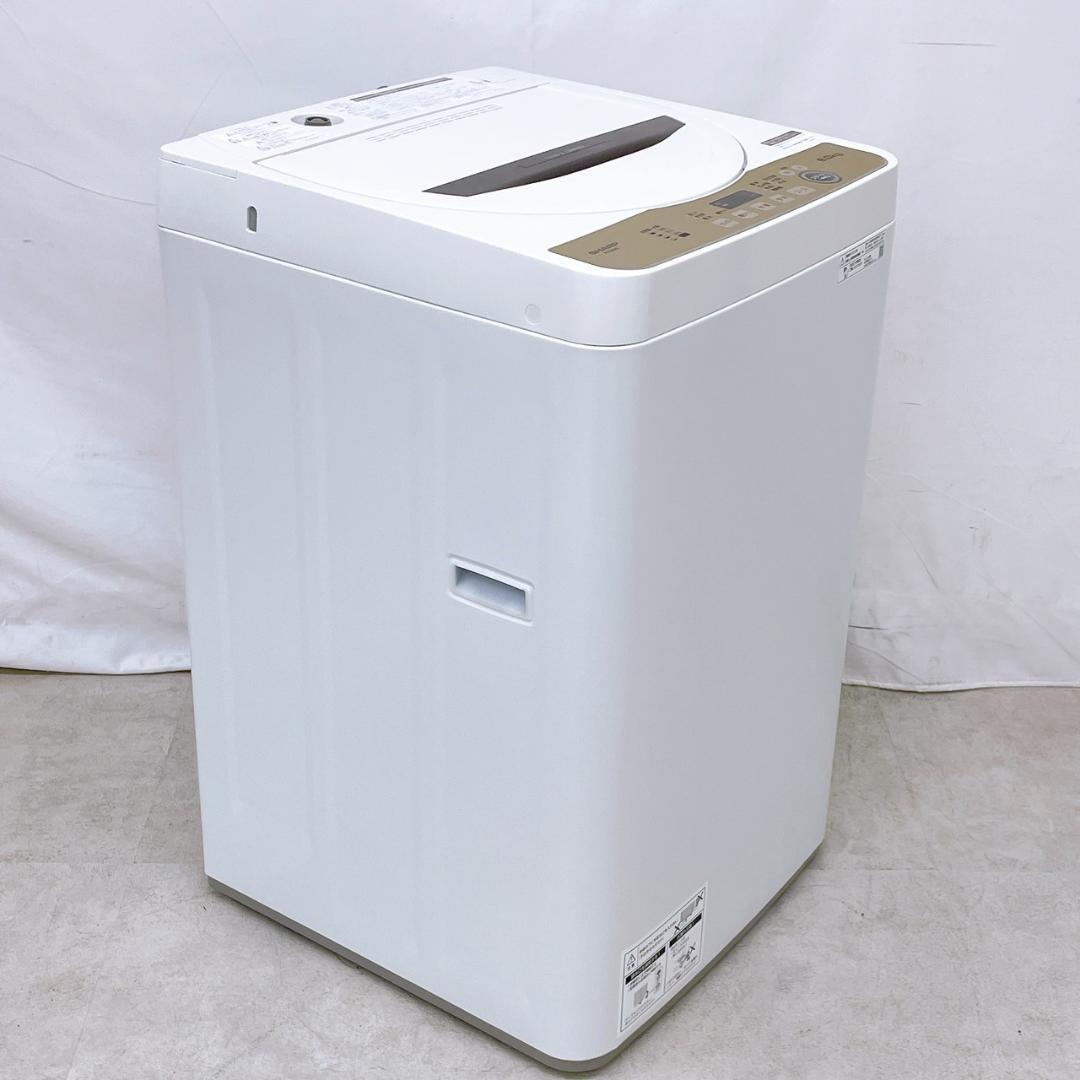 2023年製 SHARP 縦型洗濯機 ES-GE6G-T 6.0kg