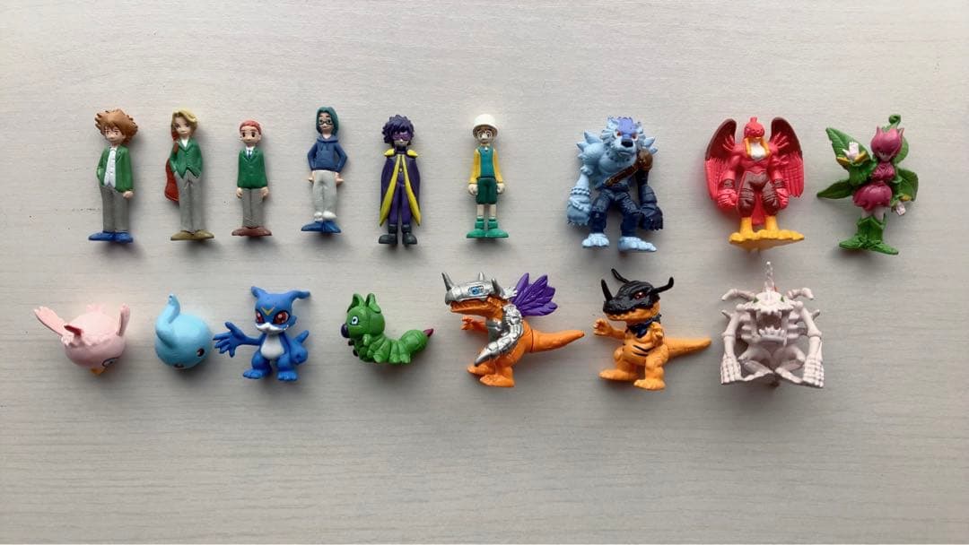 デジモンアドベンチャー02 ワンダーカプセル フィギュア 16体セット