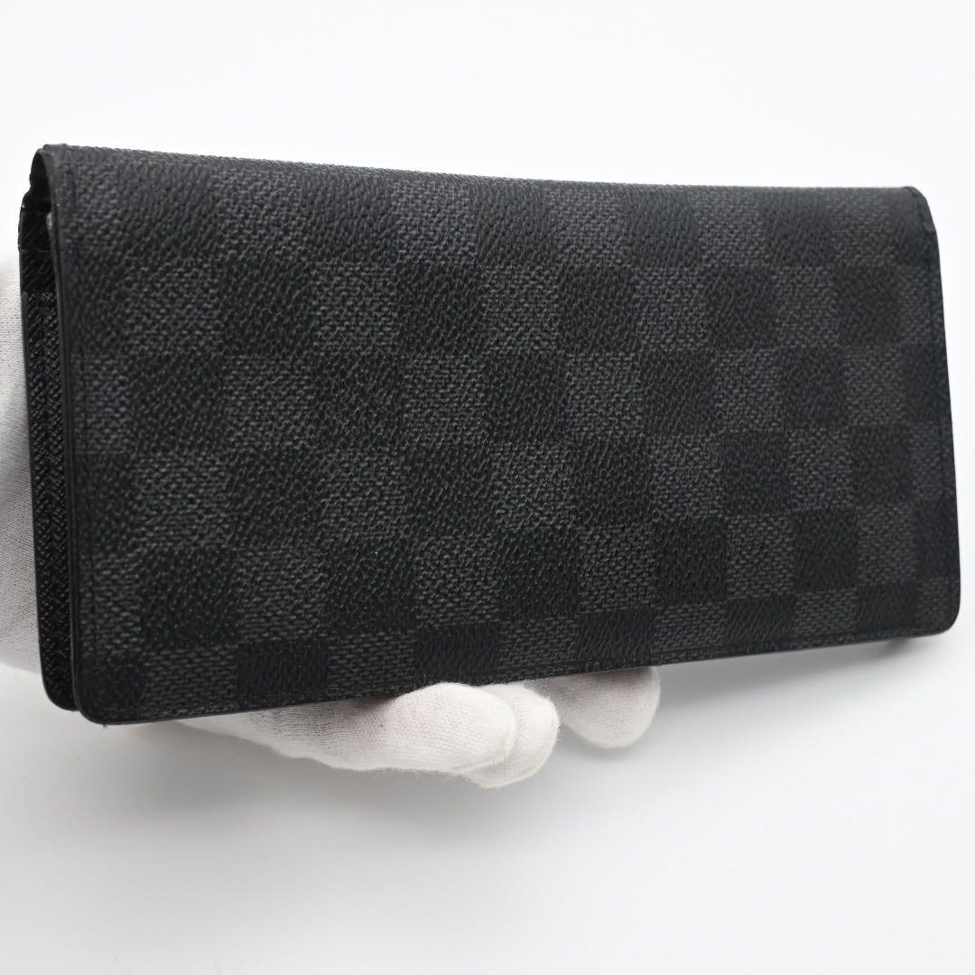 ✨定番 ルイヴィトン ダミエ グラフィット ポルトフォイユブラザ 長