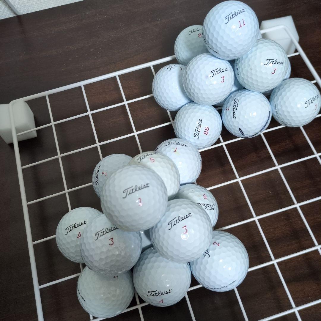 Titleist PRO V1x ロストボール24球 美品 - メルカリ