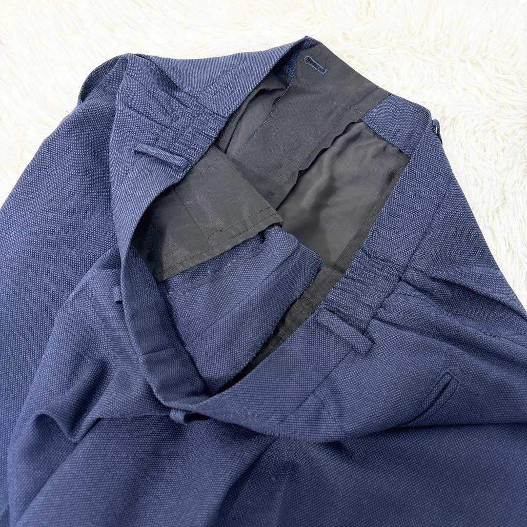 たこ様専用スーツセレクト 3ピーススーツ 4S ストレッチ ネイビー AB6