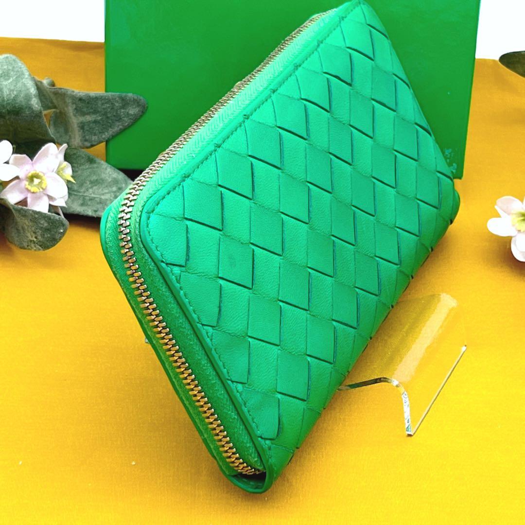 ✨美品✨ボッテガヴェネタ 長財布 イントレチャート ジップアラウンド