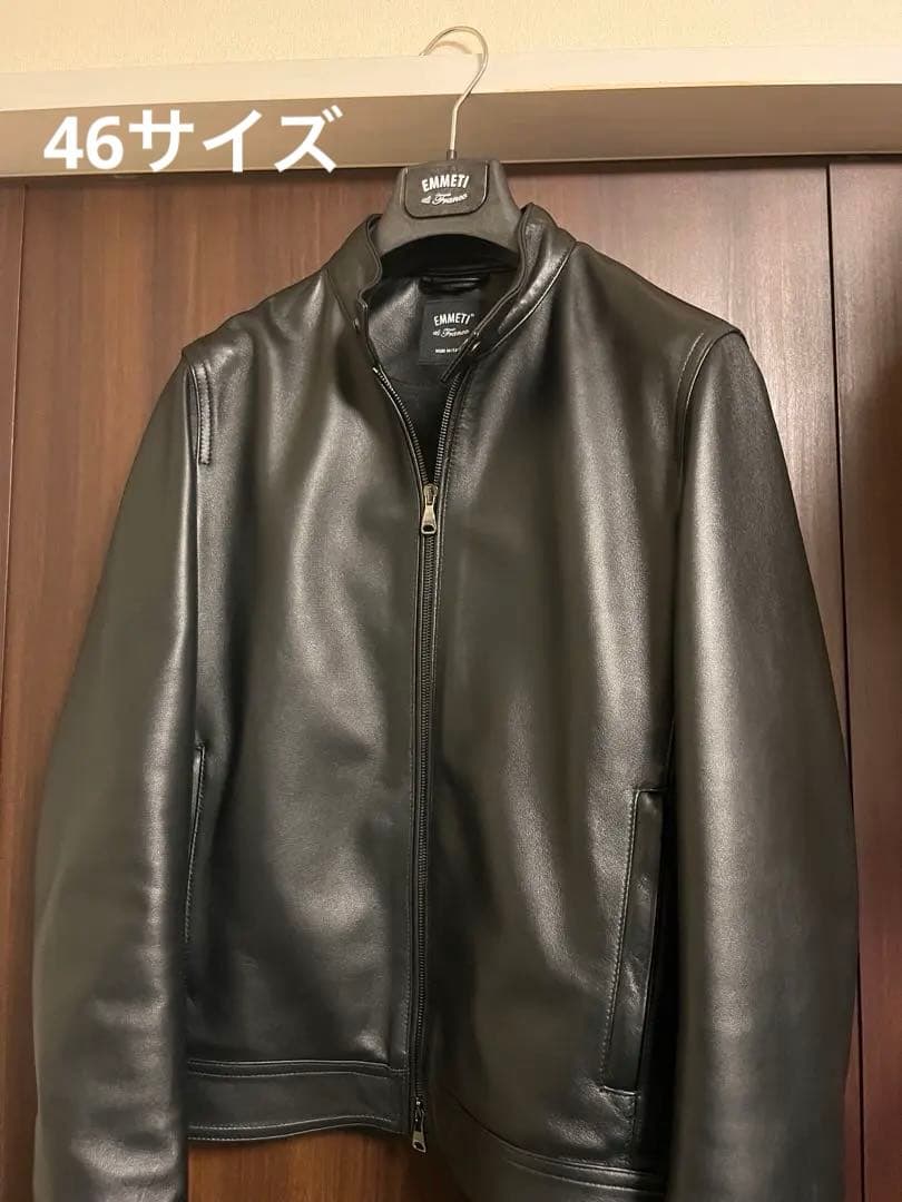 【BEAMS別注】EMMETI JURI シングルライダースジャケット Brilla per il gusto（ブリッラ ペル イル グスト）【別注】EMMETI