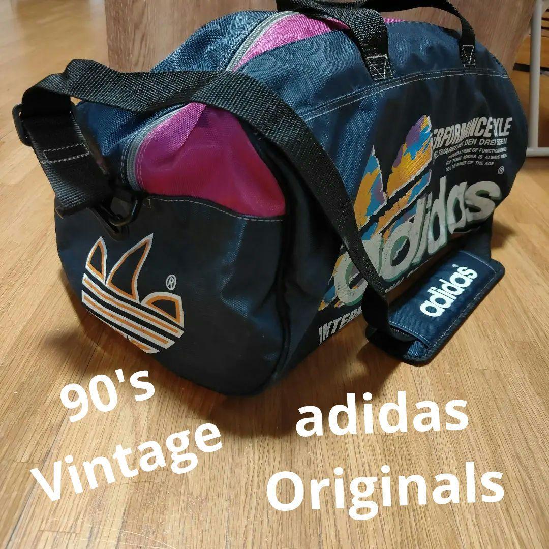 adidas Originals ボストンバッグ Vintage adidas - メルカリ
