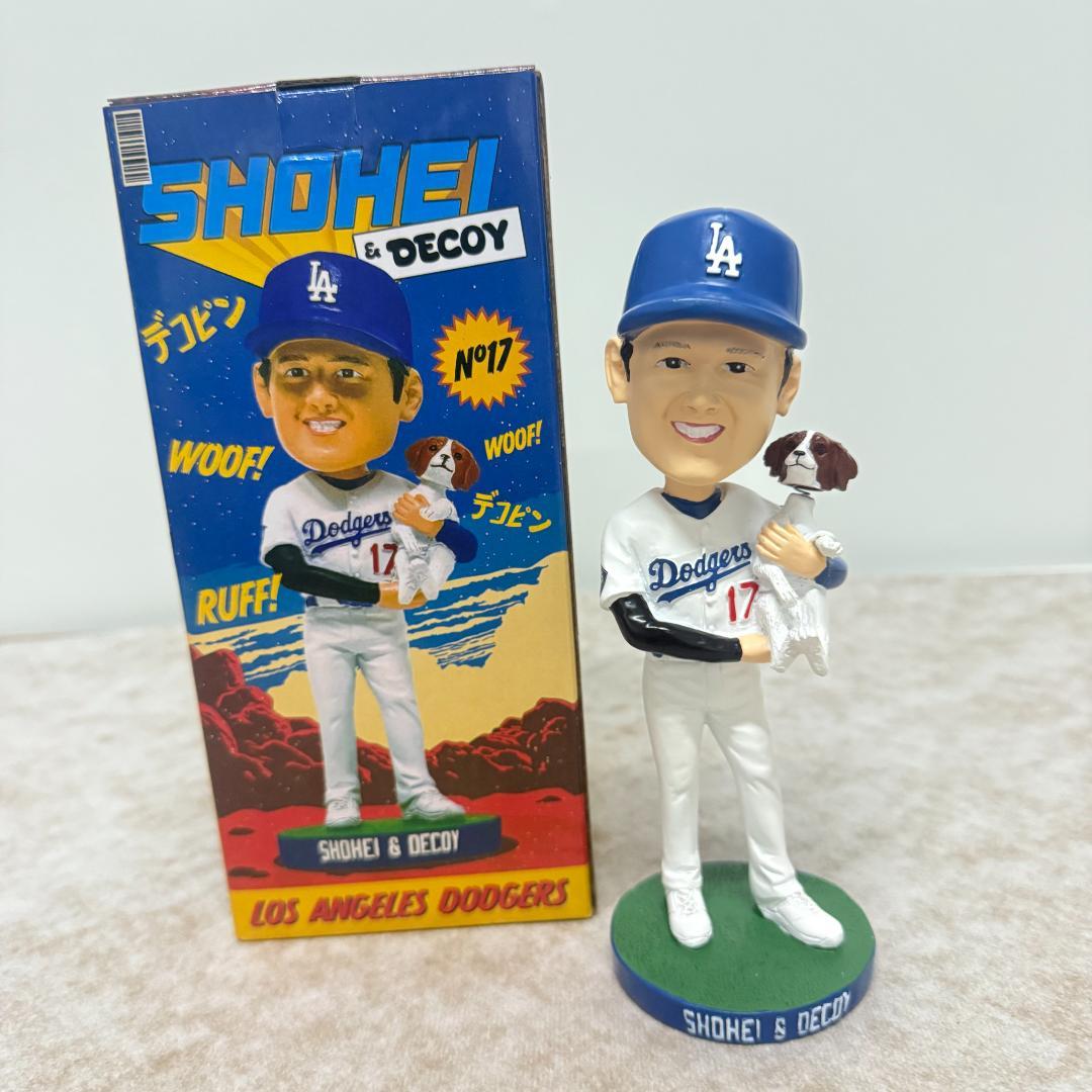 大谷翔平 デコピン ボブルヘッド 2024年8月28日球場配布 - メルカリ